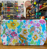 Spring Floral Notions Bag