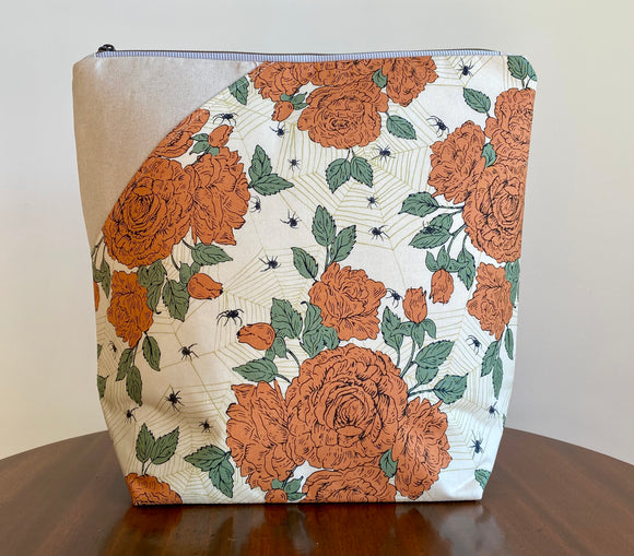 Large Pocket Bag - Home Sweet Haunt (Haunted Floral)