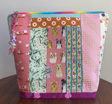 Charming Patchwork Project Bag 037
