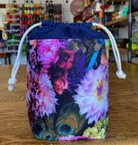 Dahlias Small Drawstring