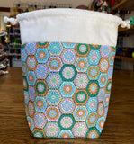 Crochet Hexagons Small Drawstring