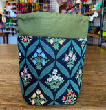 Floral Bouquet Small Drawstring