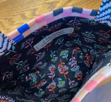 Pink Squares Yarn Bowl