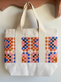 Pink Squares Everywhere Tote