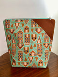 Large Pocket Bag- Gingerbread Houses