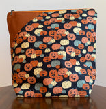 Large Pocket Bag - Home Sweet Haunt (Haunted Pumpkin Patch)