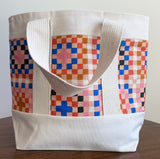 Pink Squares Everywhere Tote