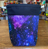 Purple Galaxy Small Drawstring