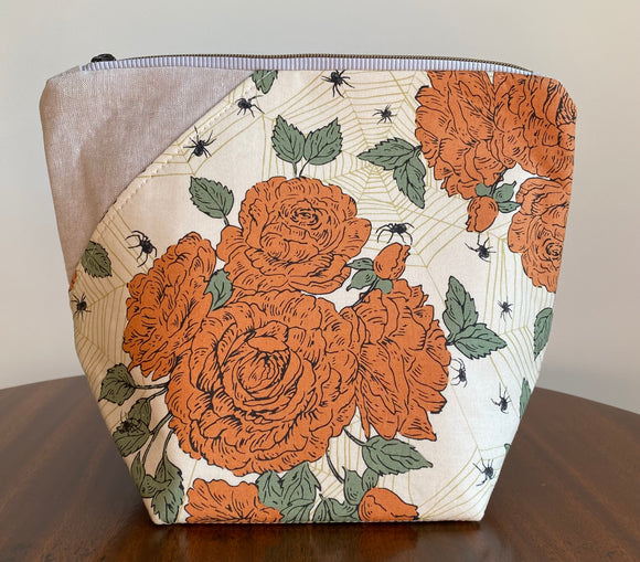 Small Pocket Bag - Home Sweet Haunt (Haunted Floral)