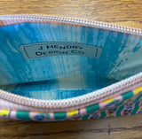 Floral Stripe Notions Bag