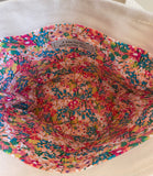 Floral Stripe Everywhere Tote
