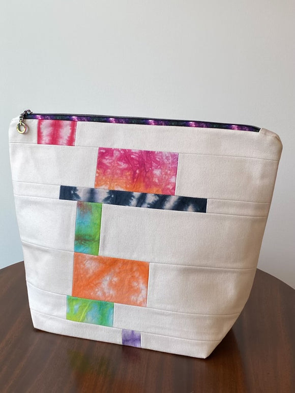 Patchwork Tie Dyed Bag -013