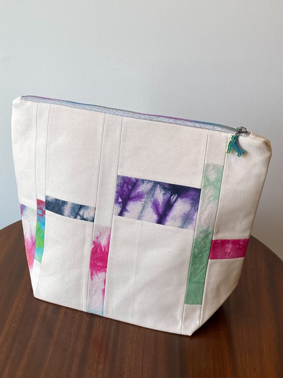 Patchwork Tie Dyed Bag -008