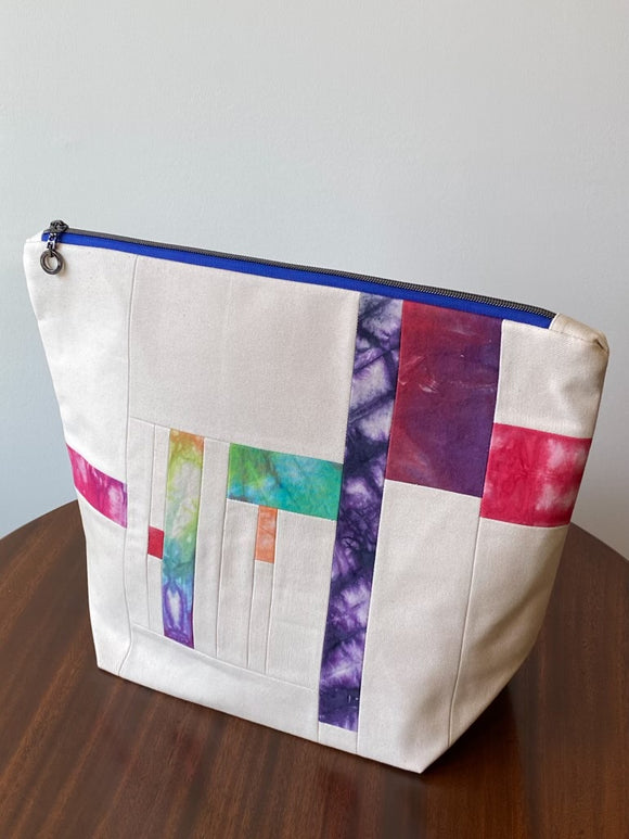 Patchwork Tie Dyed Bag -014
