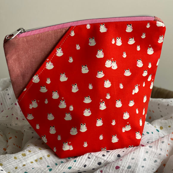 Small Pocket Bag - Frog Family