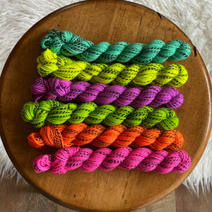 FMF Neons (Nebula Eclipse Sock Mini Skein Set)