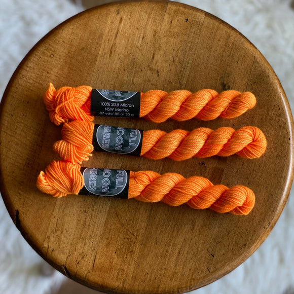 High Vis (Moonlight Fingering Mini Skein)