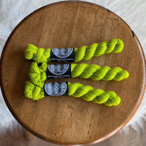 Sour (Solar Sock mini skein)