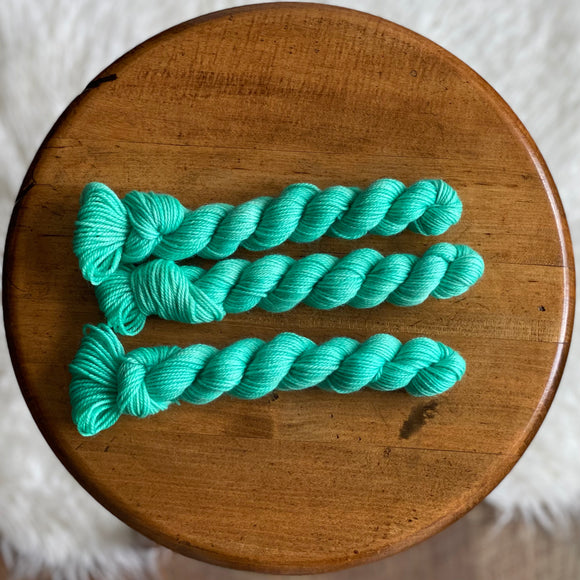 Mint to Be (Solar Sock mini skein)