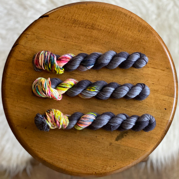 Proper Mischief (Solar Sock mini skein)