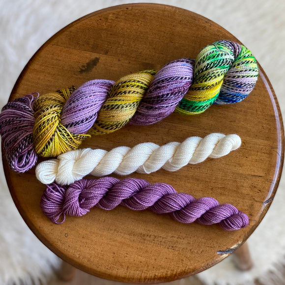 Flower Power (Nebula Eclipse Sock Set)