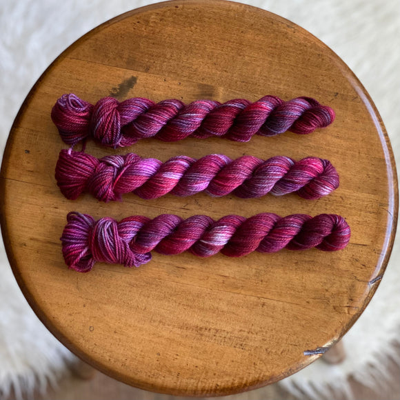 Red Sky at Night (Solar Sock mini skein)