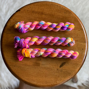 Beach Day (Solar Sock mini skein)