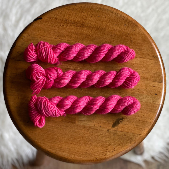 Cherry (BFL DK mini skein)