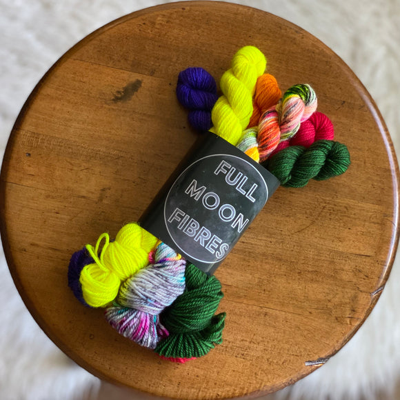 Fun Pack #7 (Solar Sock Mini Skein Set)