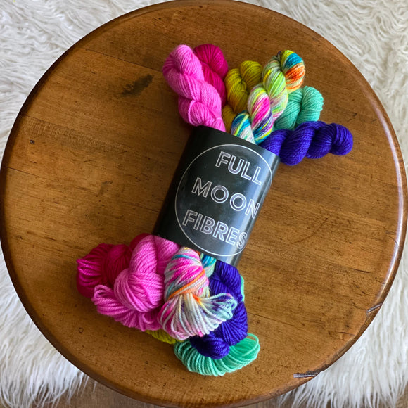 Fun Pack #9 (Solar Sock Mini Skein Set)