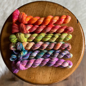 Lite Brite (Nebula Sock Mini Skein Set)