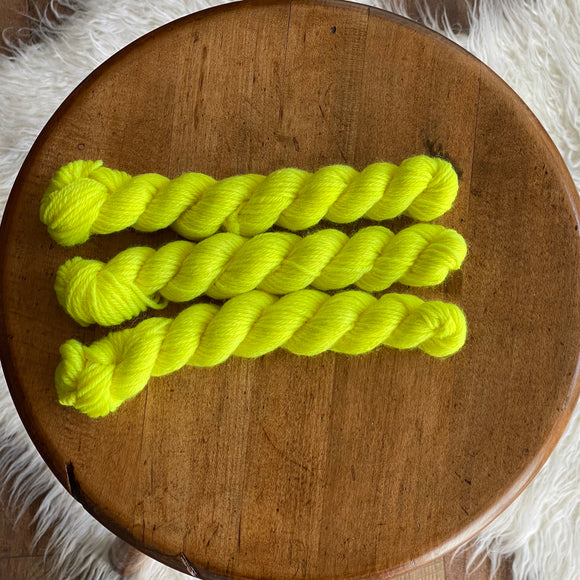 Luminescent (Wormhole DK 20 gram mini skein)