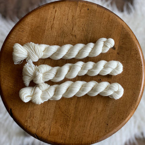 Natural (Solar Sock mini skein)