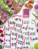 Botanical Doodle Card Deck