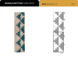 The Doodle Knitting Card Deck 200 Mix & Match Motifs by Jamie Lomax