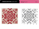 The Doodle Knitting Card Deck 200 Mix & Match Motifs by Jamie Lomax