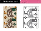 The Doodle Knitting Card Deck 200 Mix & Match Motifs by Jamie Lomax
