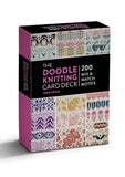 The Doodle Knitting Card Deck 200 Mix & Match Motifs by Jamie Lomax