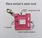Fibre Artist's Mini Tool (Muster Pattern)