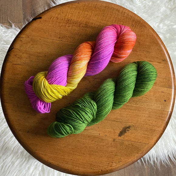 Forest Blooms (Lucky 50/50 Sock Set)